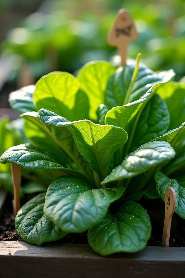 grow tender spinach easily