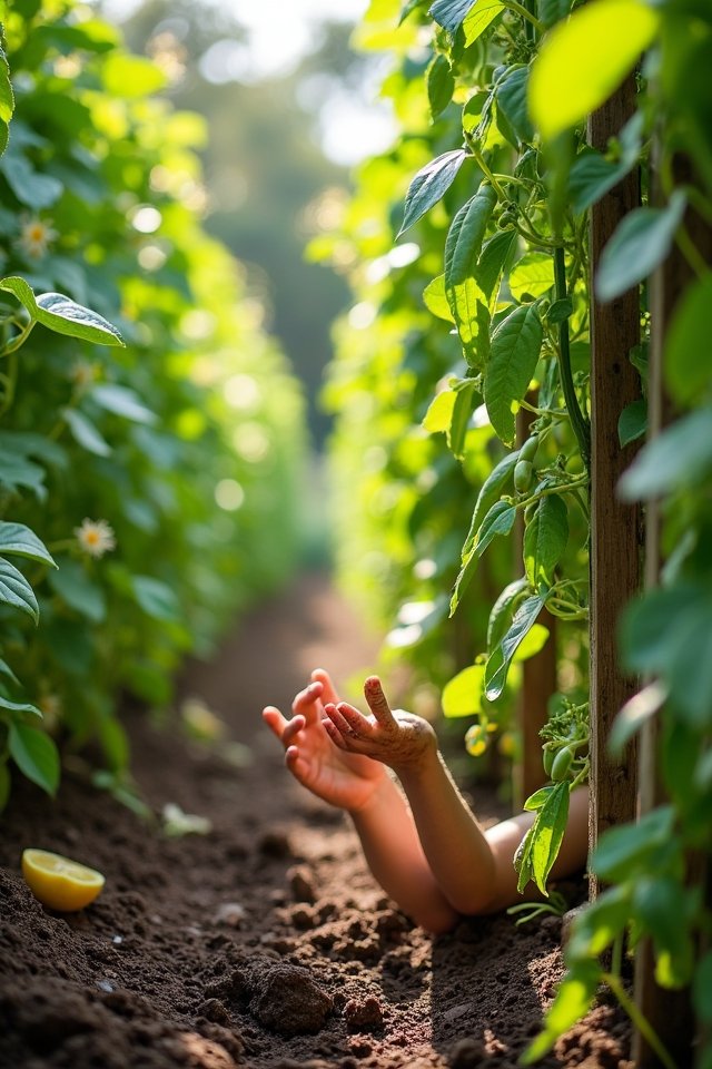 growing crunchy snap peas