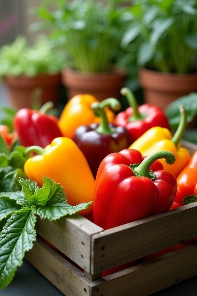growing peppers in containers