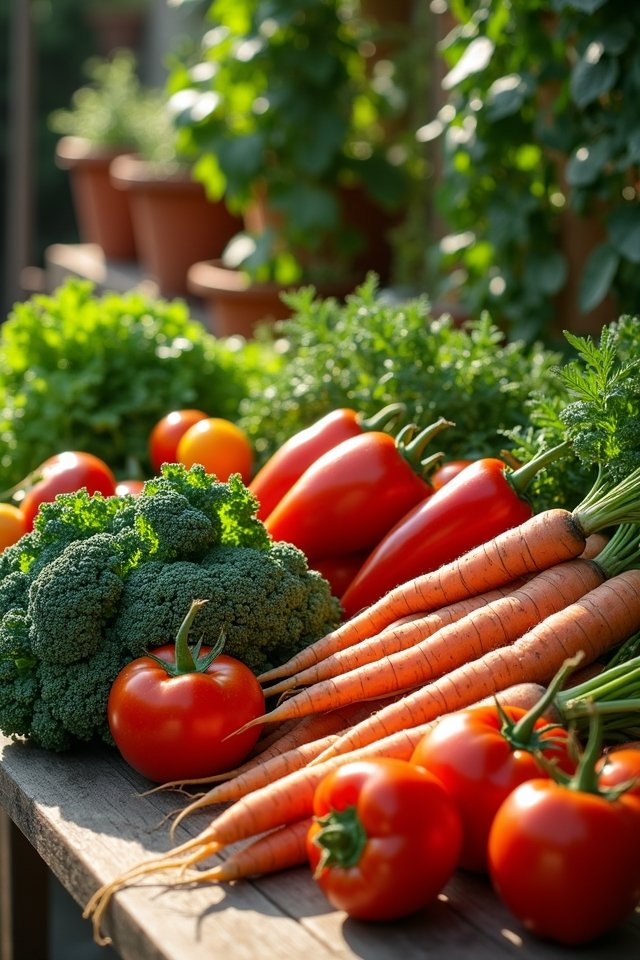 harvesting container crops wisely