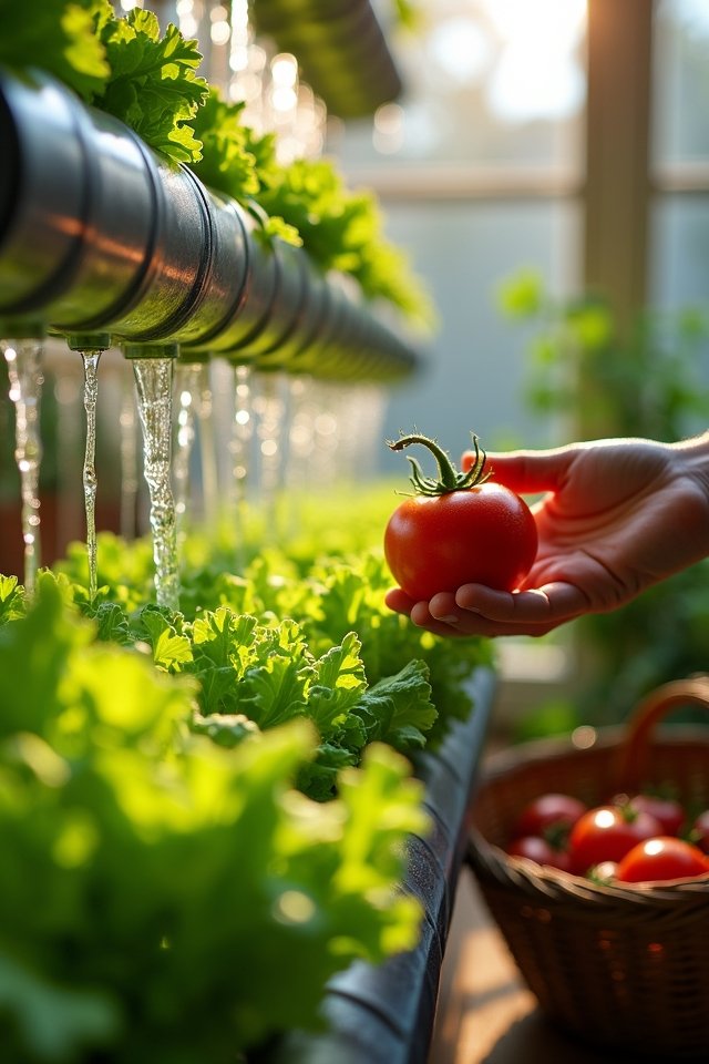 harvesting hydroponic produce effectively