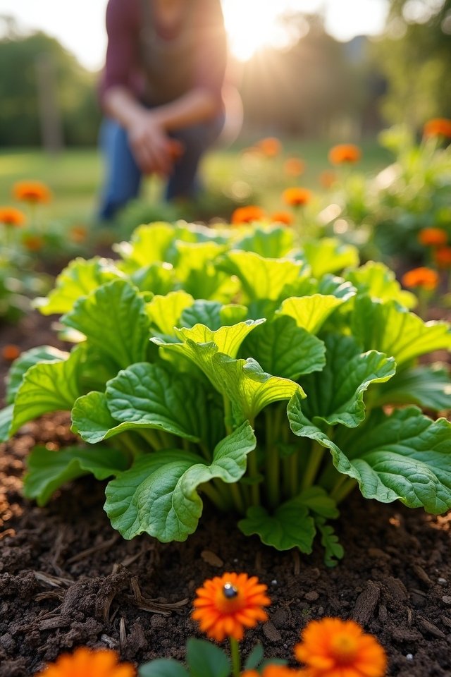 healthy soil promotes growth