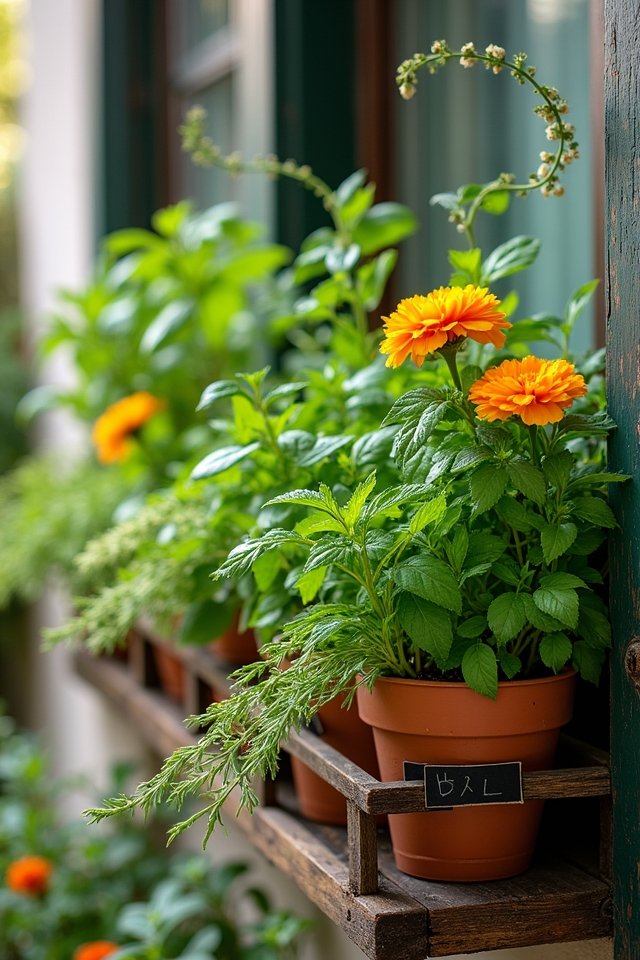 herb companion planting benefits