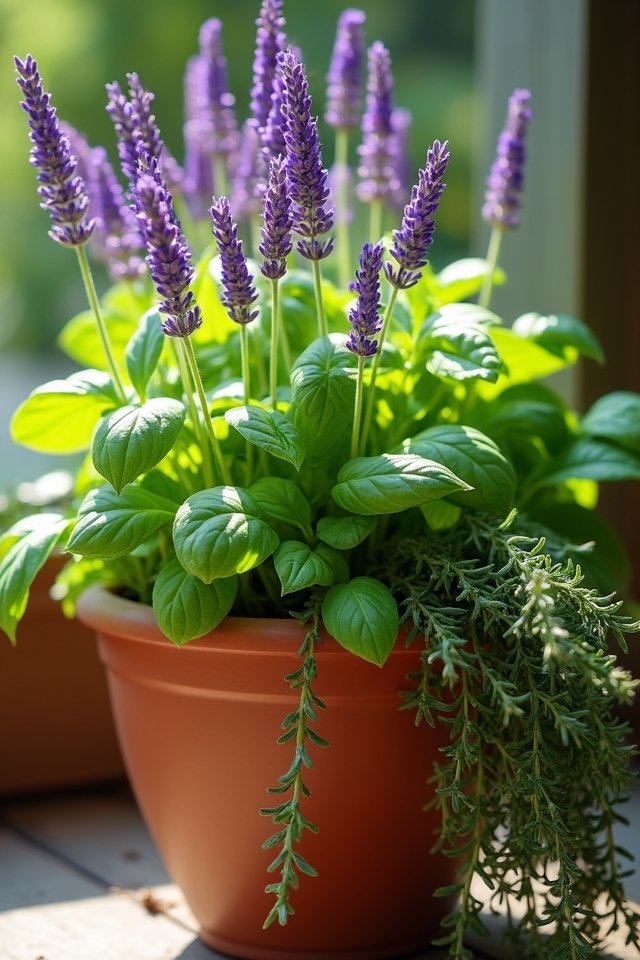 herb garden sensory delight