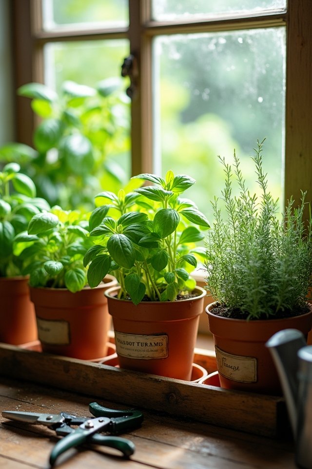 herb selection for apartments