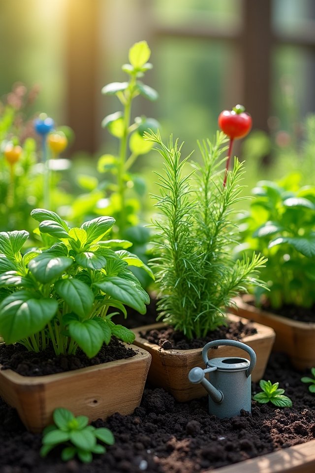 herbs enhance small spaces