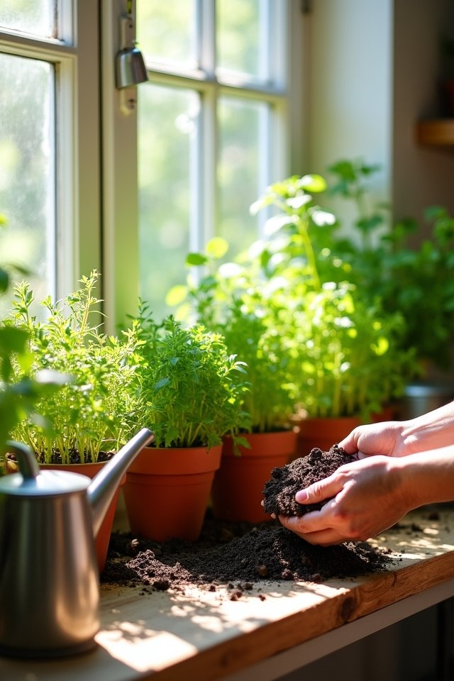 herbs need airy soil