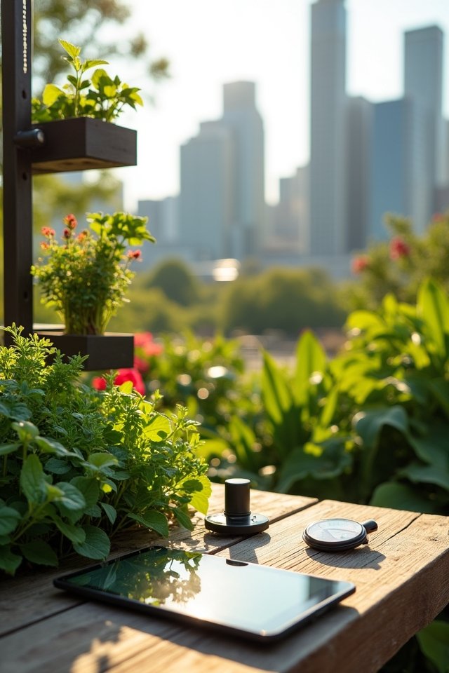 high tech urban gardening tools