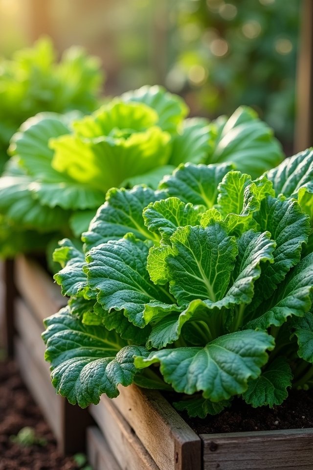 homegrown leafy greens delight