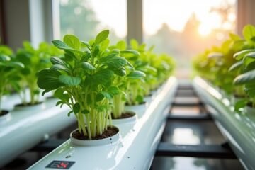 hydroponic gardening system setup