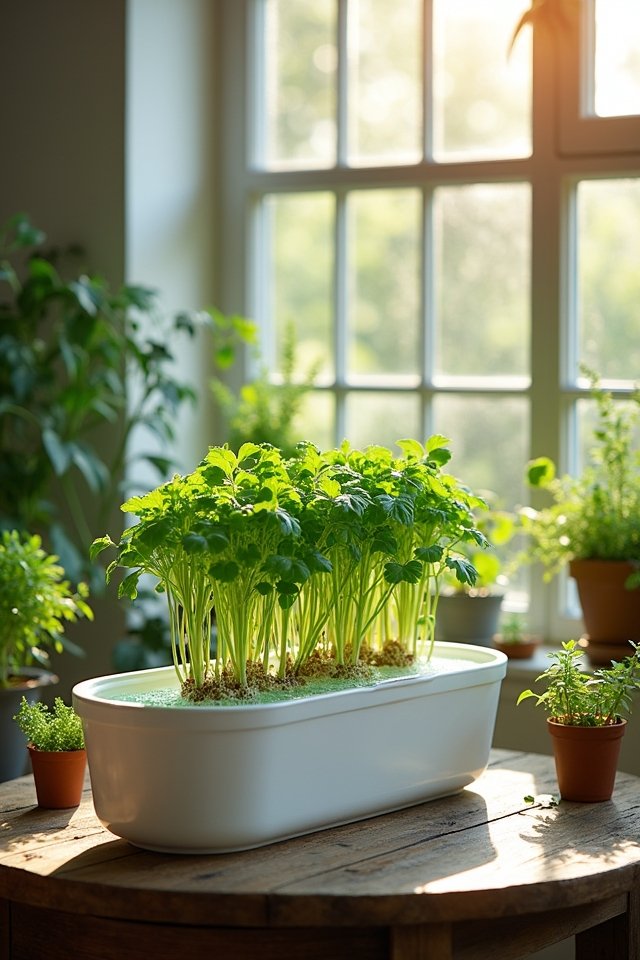 hydroponic gardening with dwc