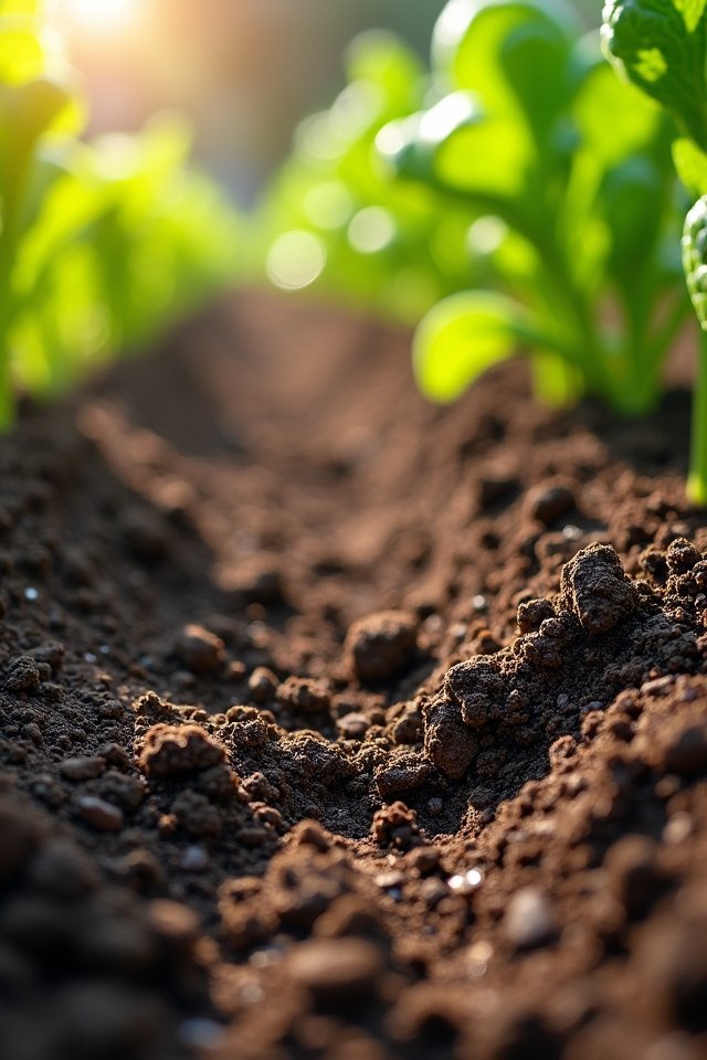 ideal soil ratios vegetables