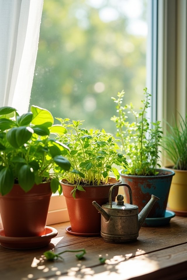 indoor herb gardening benefits