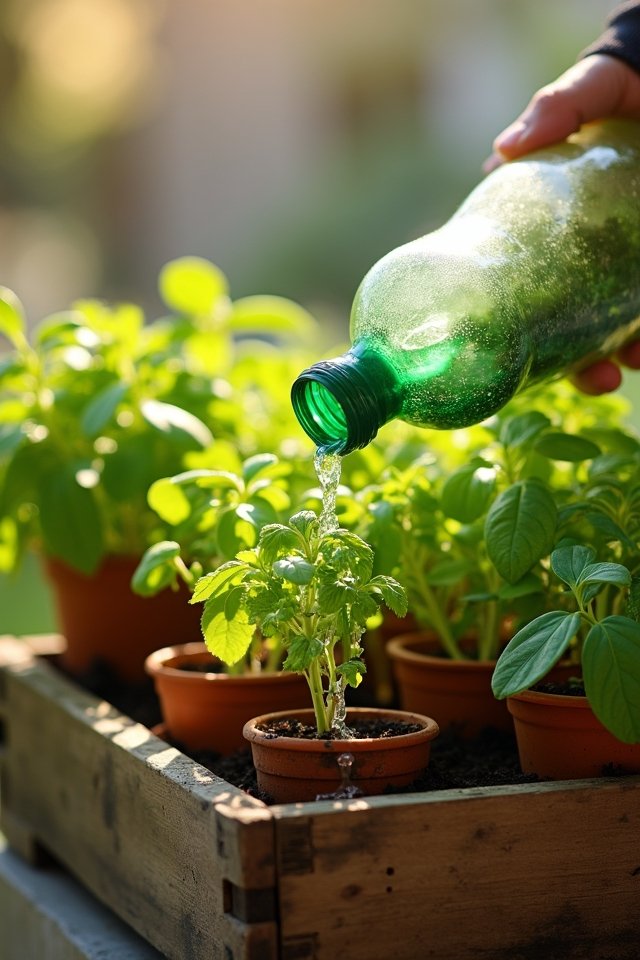 inexpensive indoor plant watering