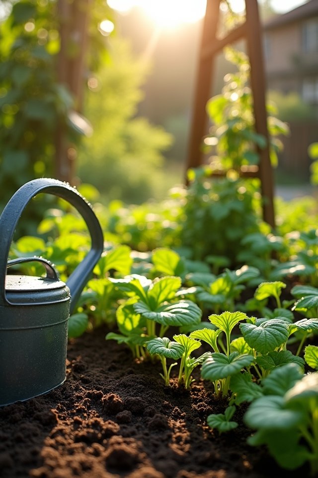 innovative small garden watering