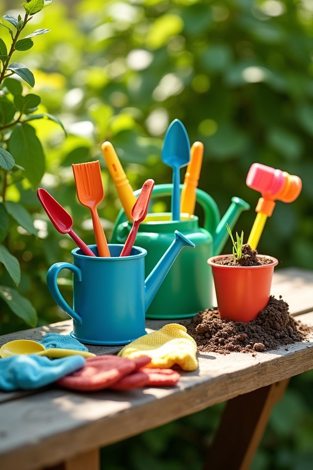 kid friendly gardening materials