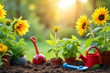 kid friendly gardening plant options