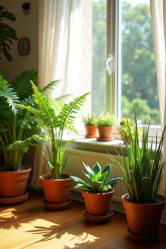 lighting transforms indoor gardens