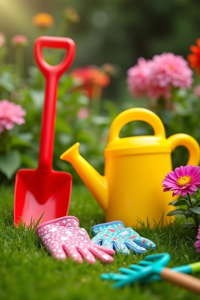 lightweight gardening tools delight