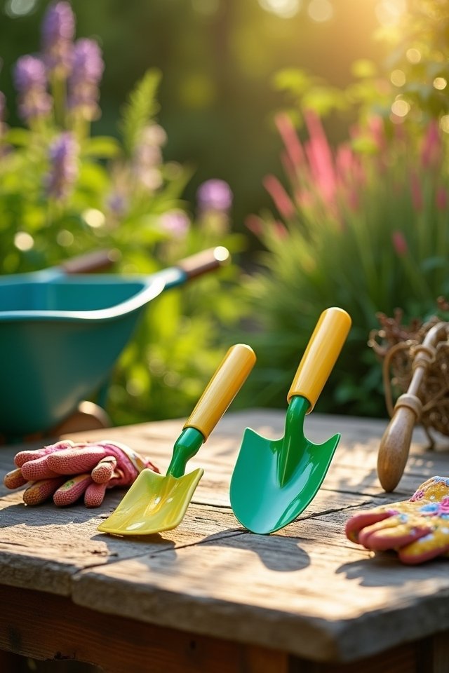 lightweight gardening tools delight