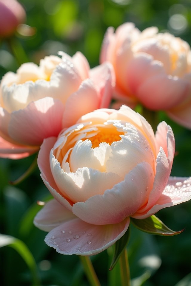 lush fragrant peony paradise