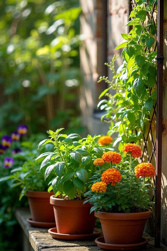 marvelous herb and flower combinations