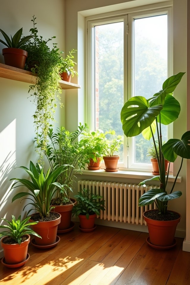 maximize indoor plant sunlight