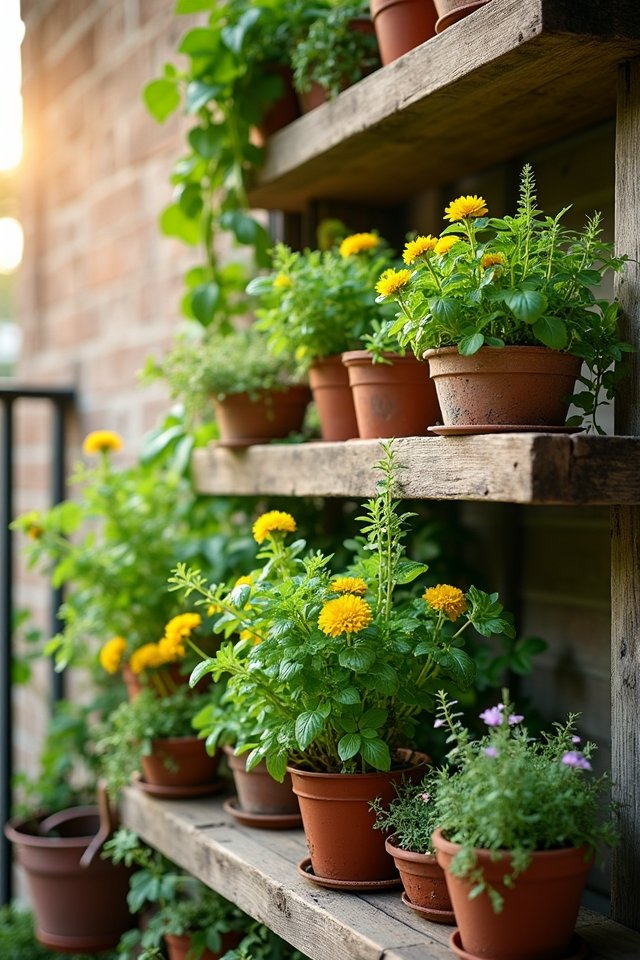 maximize small herb gardens