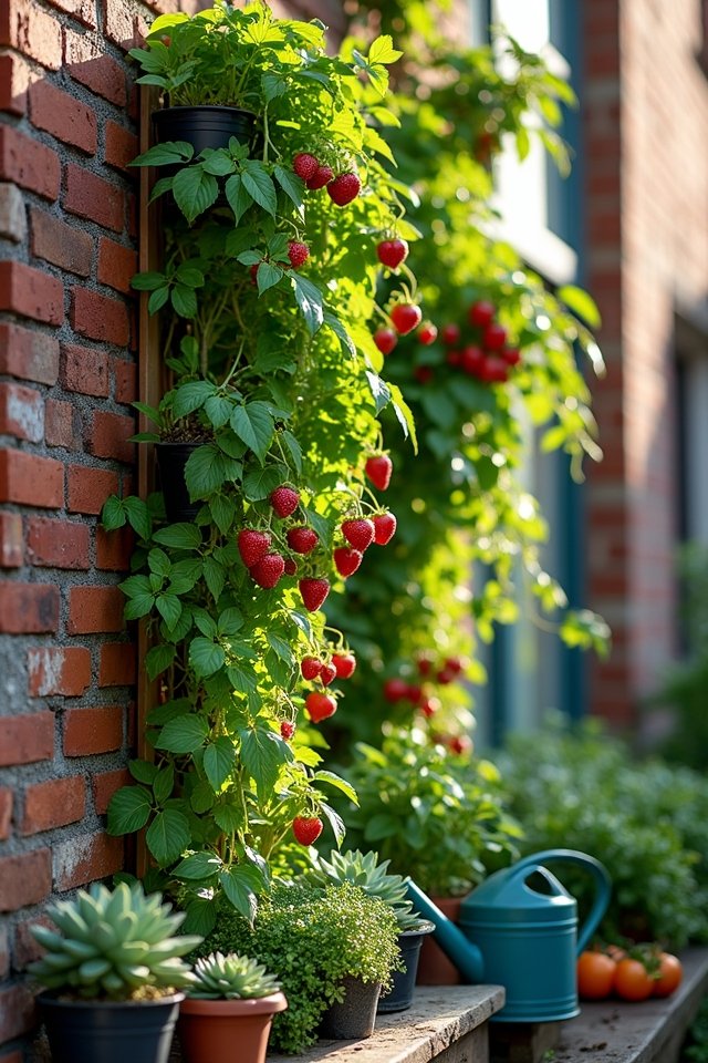 maximize space with vertical gardening