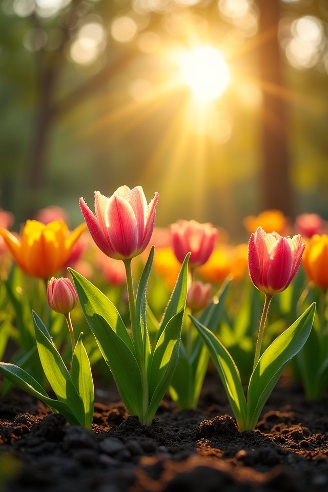 maximize sunlight for blooms