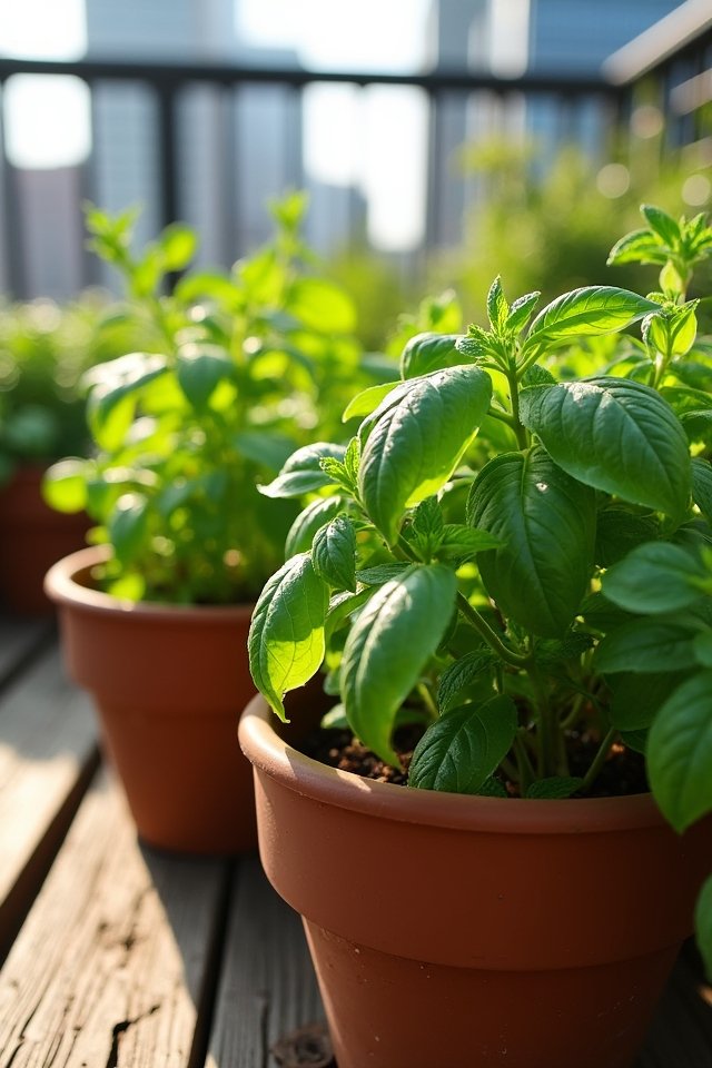 maximize sunlight for herbs