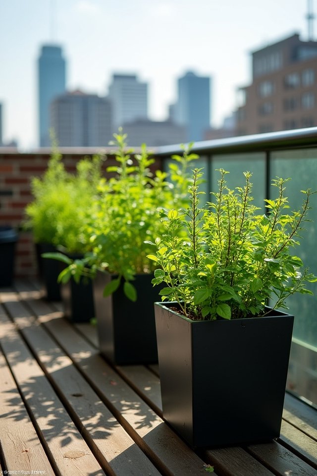 maximize urban gardening space