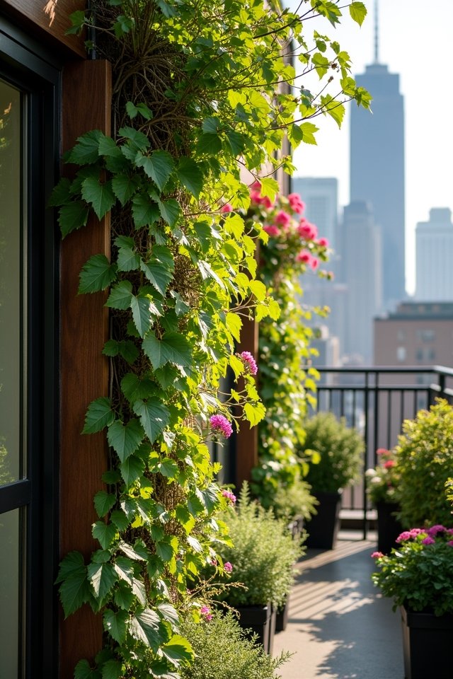 maximize vertical gardening space