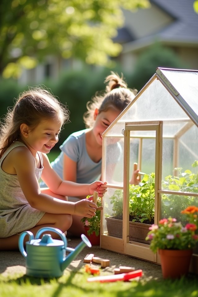 mini greenhouse plant paradise