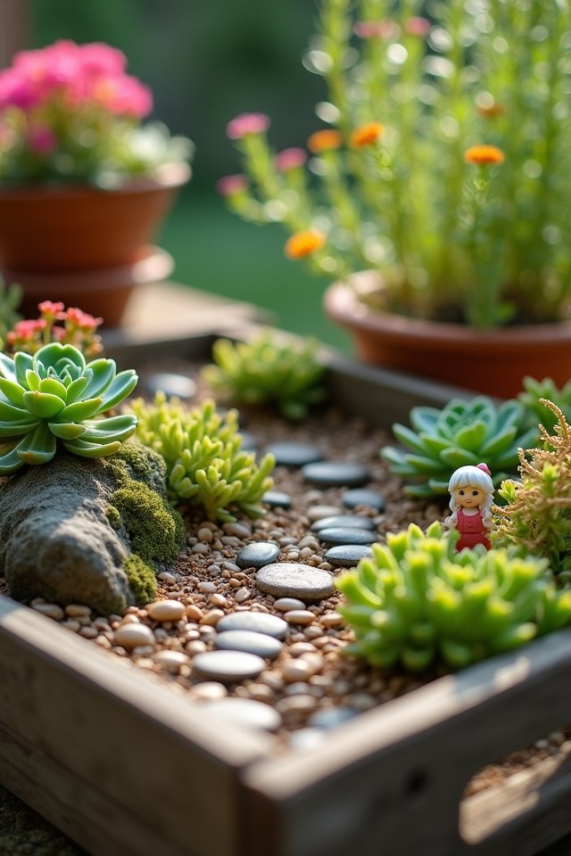 miniature garden container landscapes