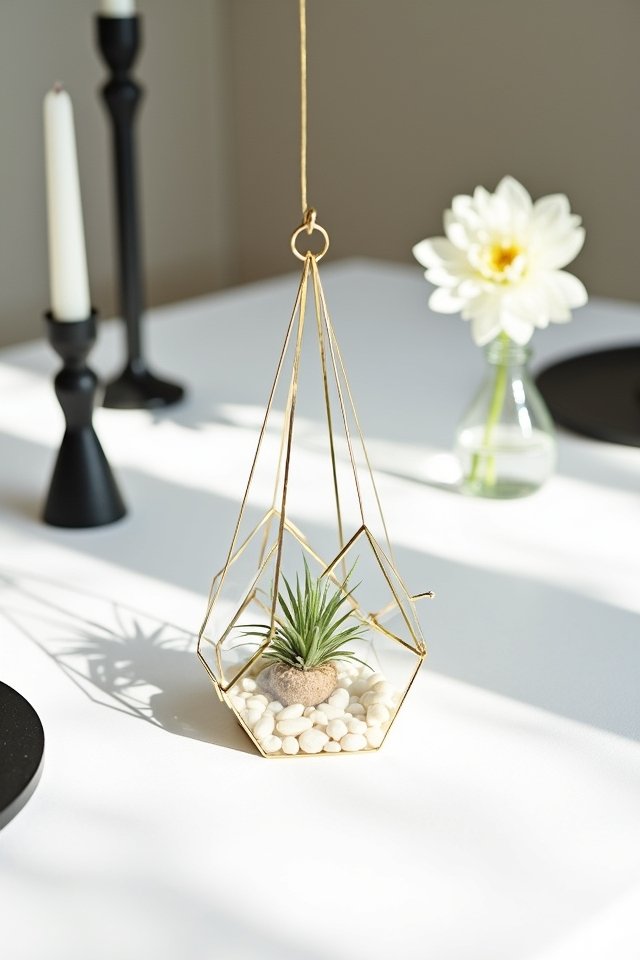 minimalist geometric wedding elements