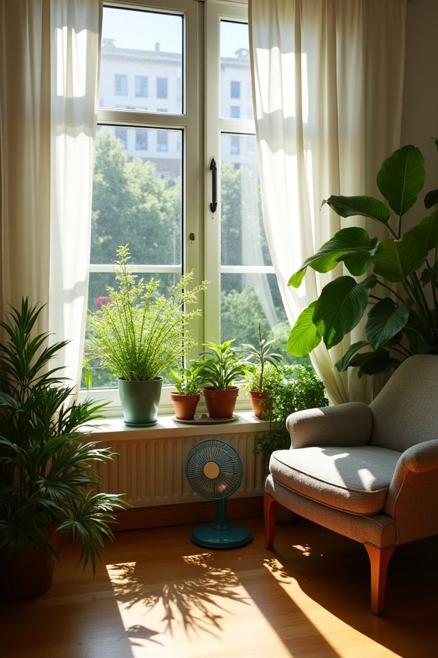 monitor indoor plant temperatures