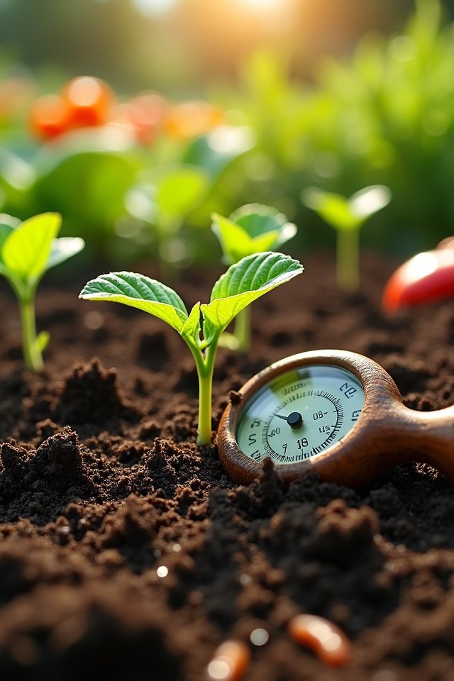 monitor soil health regularly