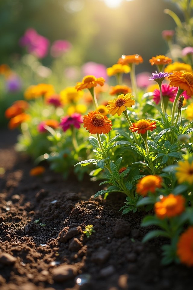 mulching for moisture retention