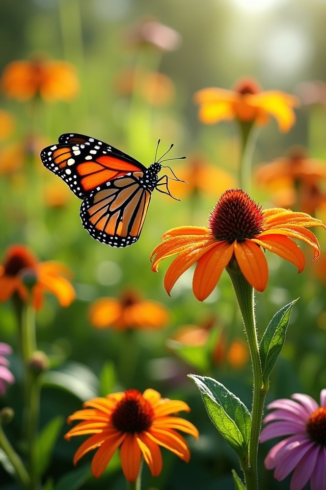 native plants attract butterflies