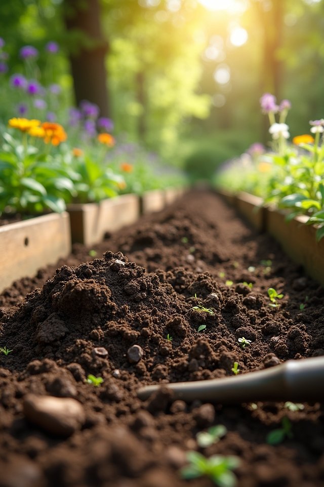native soil for gardening