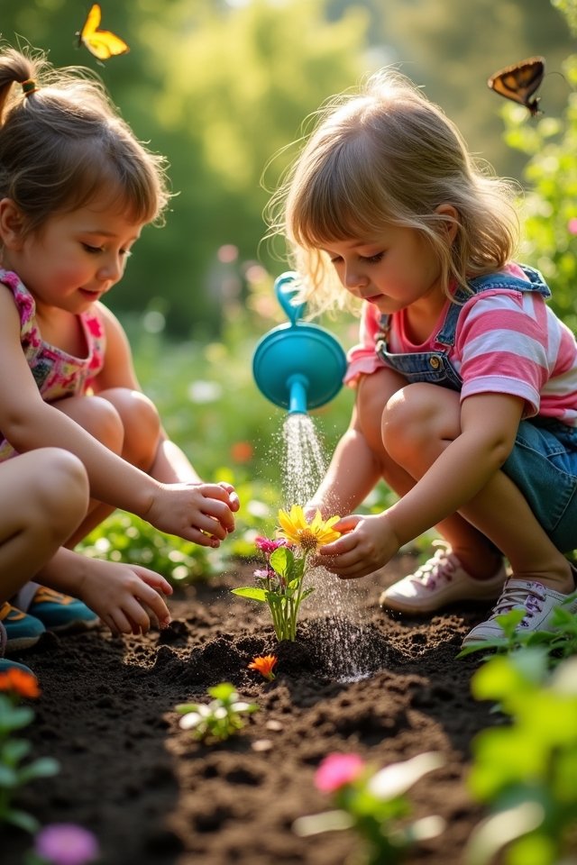 nurturing plants teaches responsibility