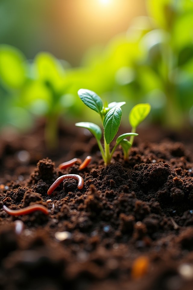 nutrient rich compost for gardening