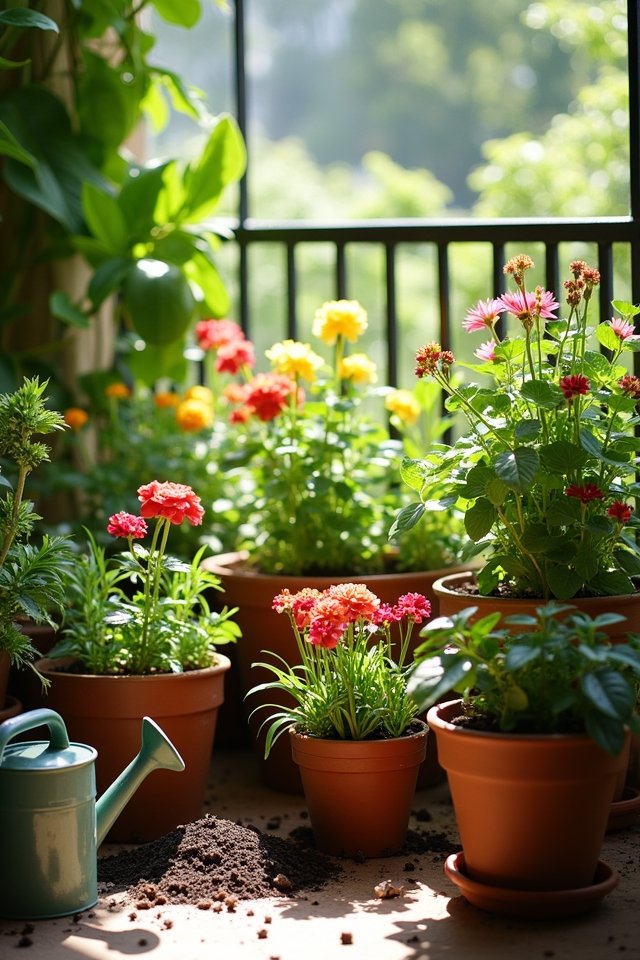 optimal container plant soil