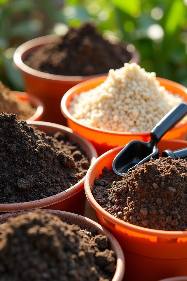 optimal container soil mix