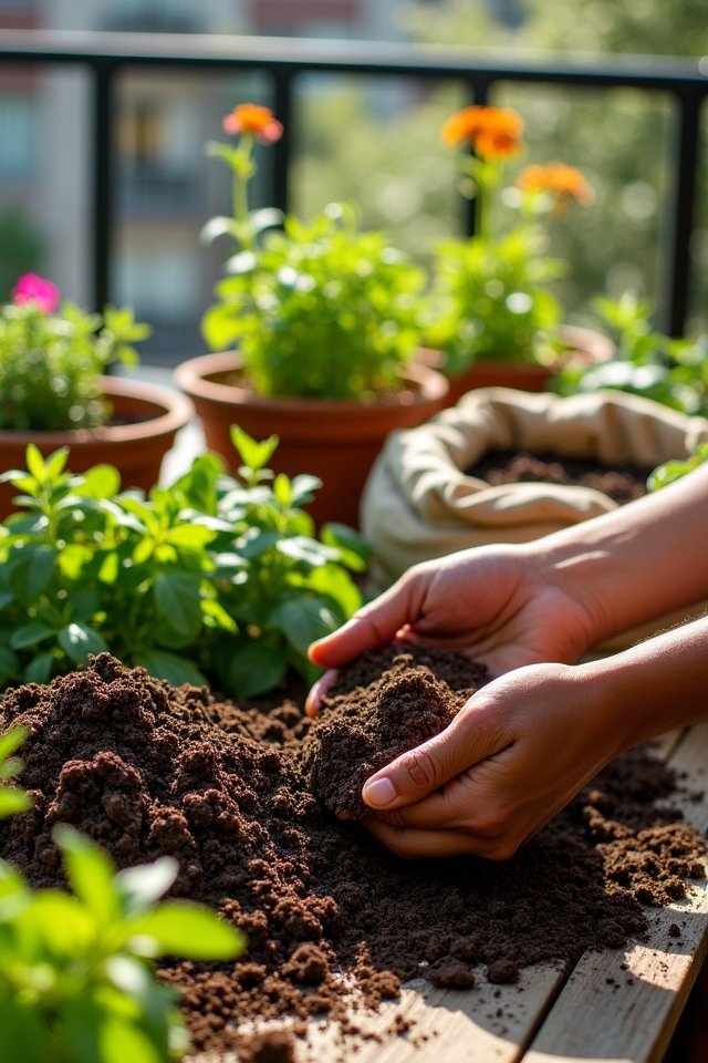 optimal container soil mix