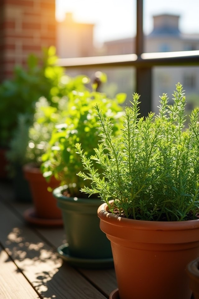 optimal herb garden positioning