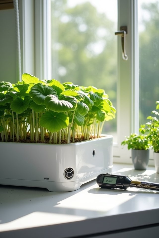optimal hydroponic garden location