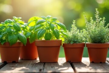 optimal pots for herbs