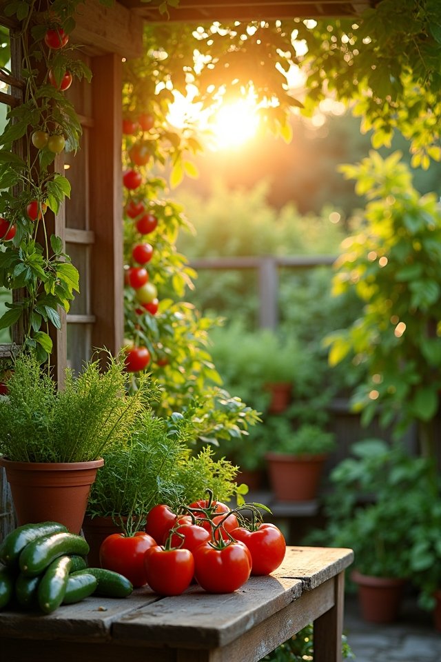 optimal sunlight for vegetables